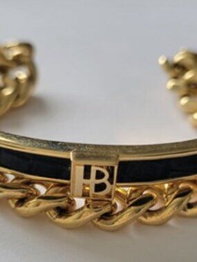 Henri Bendel Leather A-List Cuff